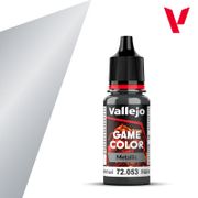 Vallejo Paints 72053 Game Color Metallic 72.053 Chainmail 18 ml / 0.6 fl oz Vallejo Paints 72053 Game Color Metallic 72.053 Chainmail 18 ml / 0.6 fl oz