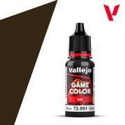 Vallejo Paints 72091 Game Color Ink 72.091 Sepia 18 ml / 0.6 fl oz