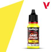 Vallejo Paints 72103 Game Color 72.103 Fluorescent Yellow 18 ml / 0.6 fl oz