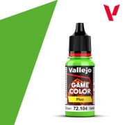 Vallejo Paints 72104 Game Color 72.104 Fluorescent Green 18 ml / 0.6 fl oz