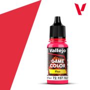 Vallejo Paints 72157 Game Color 72.157 Fluorescent Red 18 ml / 0.6 fl oz
