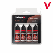 Vallejo Paints 72387 Game Color Set 72.387 - Dark Skin Set