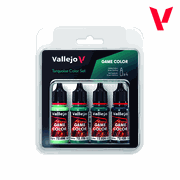 Vallejo Paints 72390 Game Color Set 72.390 - Turquoise Color Set