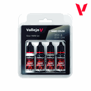Vallejo Paints 72394 Game Color Set 72.394 - Silver NMM Set