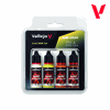 Vallejo Paints 72395 Game Color Set 72.395 - Gold NMM Set