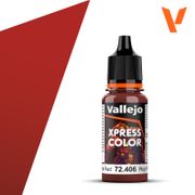 Vallejo Paints 72406 Express Color 72.406 Plasma Red 18 ml / 0.6 fl oz