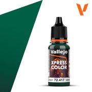 Vallejo Paints 72417 Express Color 72.417 Snake Green 18 ml / 0.6 fl oz