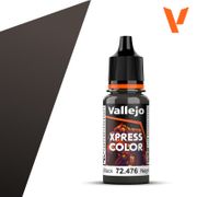 Vallejo Paints 72476 Express Color 72.476 Greasy Black 18 ml / 0.6 fl oz