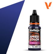 Vallejo Paints 72480 Express Color Intense 72.480 Legacy Blue 18 ml / 0.6 fl oz