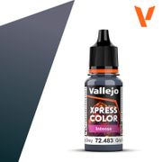 Vallejo Paints 72483 Express Color Intense 72.483 Viking Grey 18 ml / 0.6 fl oz