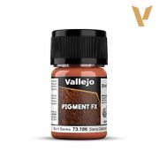 Vallejo Paints 73106 Pigment FX 73.106 Burnt Sienna 35 ml / 1.18 fl oz
