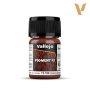 Vallejo Paints 73108 Pigment FX 73.108 Brown Iron Oxide 35 ml / 1.18 fl oz