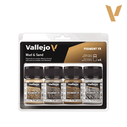 Vallejo Paints 73191 Pigment FX Set 73.191 Mud & Sand