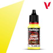 Vallejo Paints 73208 Game Color 73.208 Yellow Wash 18 ml / 0.6 fl oz Vallejo Paints 73208 Game Color 73.208 Yellow Wash 18 ml / 0.6 fl oz