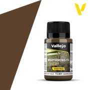 Vallejo Paints 73801 Weathering FX 73.801 European Splash Mud 40 ml / 1.35 fl oz