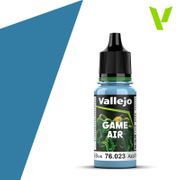 Vallejo Paints 76023 Game Air 76.023 Electric Blue 18 ml / 0.6 fl oz