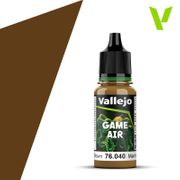 Vallejo Paints 76040 Game Air 76.040 Leather Brown 18 ml / 0.6 fl oz Vallejo Paints 76040 Game Air 76.040 Leather Brown 18 ml / 0.6 fl oz