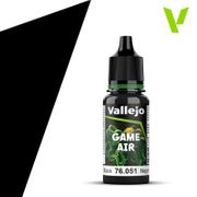 Vallejo Paints 76051 Game Air 76.051 Black 18 ml / 0.6 fl oz