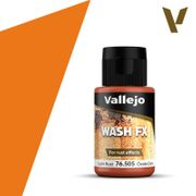 Vallejo Paints 76505 Wash FX 76.505 Light Rust 35 ml / 1.18 fl oz