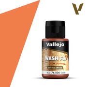 Vallejo Paints 76506 Wash FX 76.506 Rust 35 ml / 1.18 fl oz