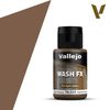 Vallejo Paints 76514 Wash FX 76.514 Dark Brown 35 ml / 1.18 fl oz