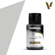 Vallejo Paints 76515 Wash FX 76.515 Light Grey 35 ml / 1.18 fl oz