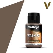 Vallejo Paints 76521 Wash FX 76.521 Oiled Earth 35 ml / 1.18 fl oz