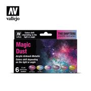 Vallejo Paints 77090 Excentric Color Series Paint Set 77.090 Magic Dust