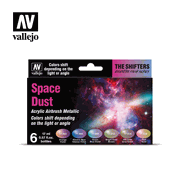 Vallejo Paints 77091 Excentric Color Series Paint Set 77.091 Space Dust