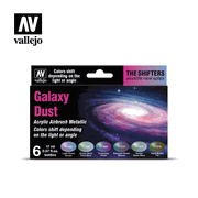 Vallejo Paints 77092 Excentric Color Series Paint Set 77.092 Galaxy Dust