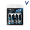 Vallejo Paints 77256 True Metallic Metal Set 77.256 Sapphire Blue Paint Set