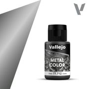 Vallejo Paints 77712 Metal Color 77.712 Steel 32 ml / 1.08 fl oz