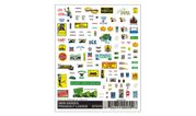 Woodland Scenics 570 Dry Transfer Decals - Mini-Series Product Logos