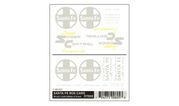 Woodland Scenics 605 Dry Transfer Decals - Santa Fe Box Cars