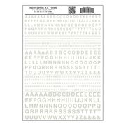 Woodland Scenics 721 Model Graphics Gothic R.R. White