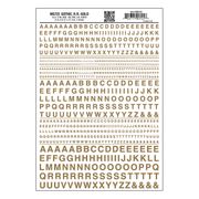 Woodland Scenics 722 Model Graphics Gothic R.R. Gold