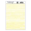 Woodland Scenics 724 Model Graphics Gothic R.R. Yellow