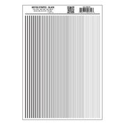 Woodland Scenics 759 Model Graphics Stripes Black