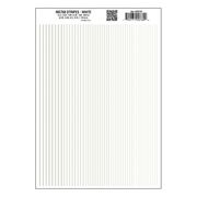 Woodland Scenics 760 Model Graphics Stripes White