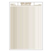 Woodland Scenics 761 Model Graphics Stripes Gold