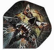 Alchemy Dart Standard Flights FAL15 - Silver Pentafixion Skull
