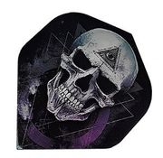Alchemy Standard Dart Flights FAL18 - Silver The Voild Skull