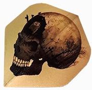 Alchemy Standard Dart Flights FAL24 - Copper The Headstone Skull