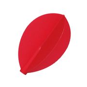 Cosmo Darts Fit Flight Dart Flights Teardrop Red (Set of 6)