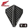 Cosmo Darts Fit Flight Pro Dart Flights - V-4 Black Cosmo Darts Fit Flight Pro Dart Flights - V-4 Black
