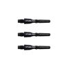 Cosmo Darts Fit Shaft Carbon Hybrid Locked Dart Shafts - (13.0mm) Super X-Short #1 Black Cosmo Darts Fit Shaft Carbon Hybrid Locked Dart Shafts - (13.0mm) Super X-Short #1 Black