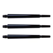 Cosmo Darts Fit Shaft Gear Normal Locked Dart Shafts - (42.5mm) X-Long #8 Dark Black