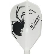 Fit Flight Laserdart Widow � White (Shape)