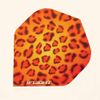 I Flight Standard Dart Flight 130 - Orange Black Leopard Print