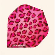 I Flight Standard Dart Flight 129 - Pink Black Leopard Print